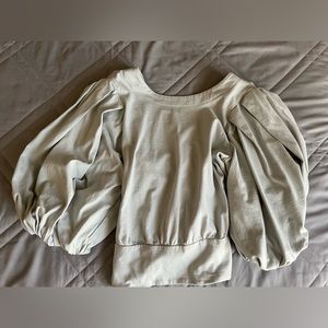 Express Cut Out Bow Back Shirt